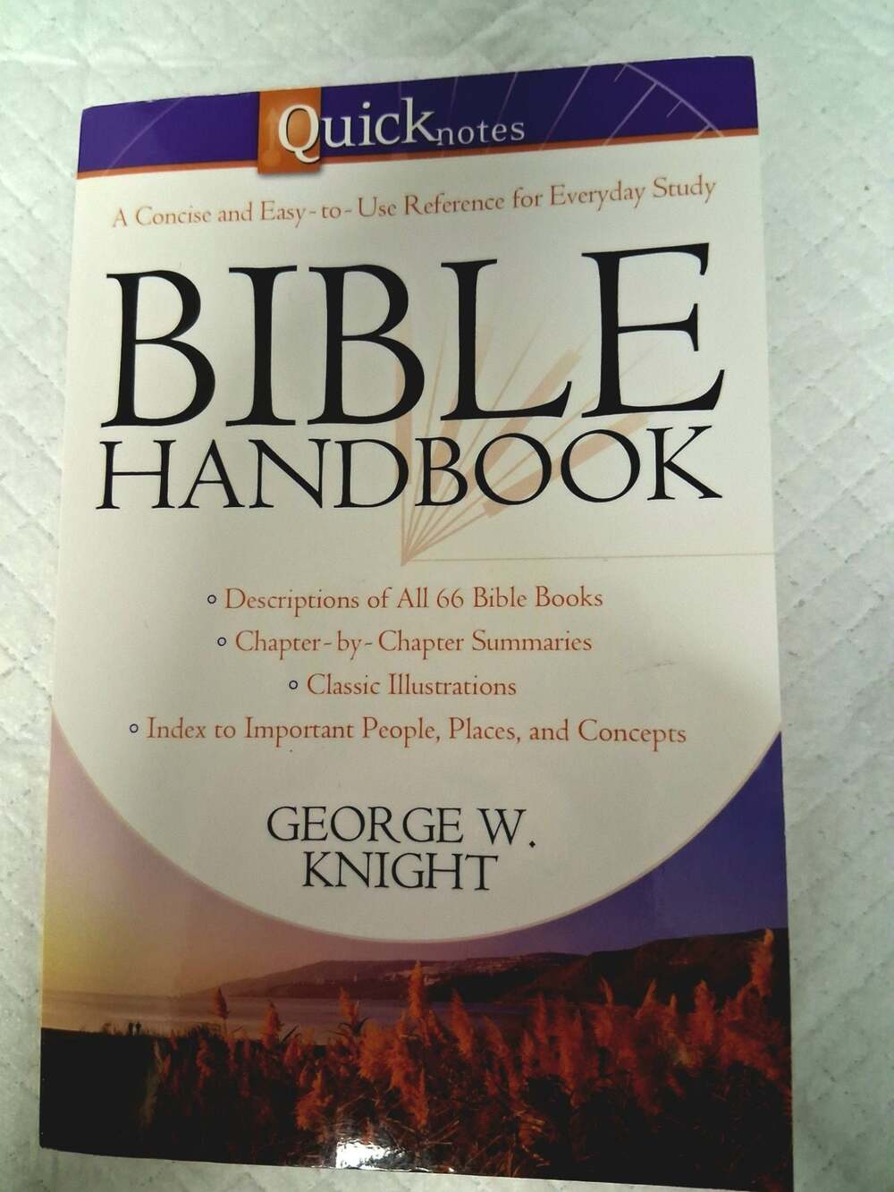 QuickNotes Bible Handbook by George W. Knight
